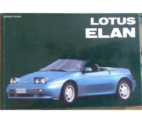 Lotus Elan - Bruno Alfieri,  1992,  Automobilia (rarissimo)