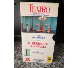 Luigi Pirandello - Il berretto a sonagli -vhs -1970 - deAgostini -F