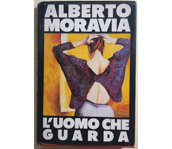 L’uomo che guarda di Alberto Moravia,  1985,  Edizione Cde