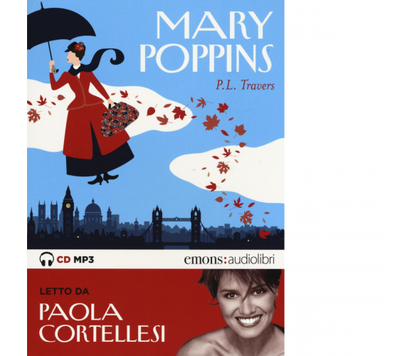 MARY POPPINS di TRAVERS, PAMELA LYNDON - Emons, 2016