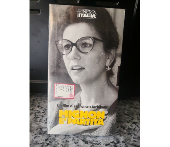 MIGNON E PARTITA - VHS - 1988 - L' Unità -F