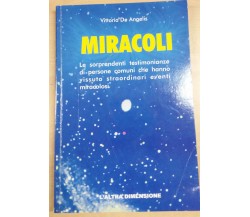 MIRACOLI - VITTORIA DE ANGELIS - ANTARES - 2001 -M 