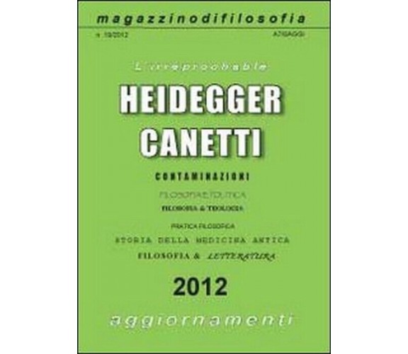 Magazzino di filosofia Vol.19 - Aa. Vv.,  2012,  Youcanprint