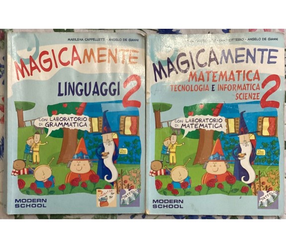  Magicamente. Per la 2a classe elementare di Marilena Cappelletti, Angelo De Gi