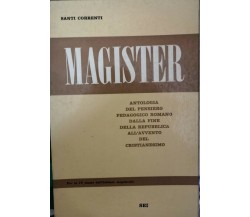 Magister, Santi Correnti,  1969,  Sei Editore - ER