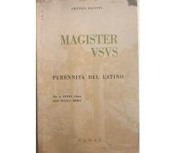 Magister vsvs di Amedeo Pacitti, 1965, Radar