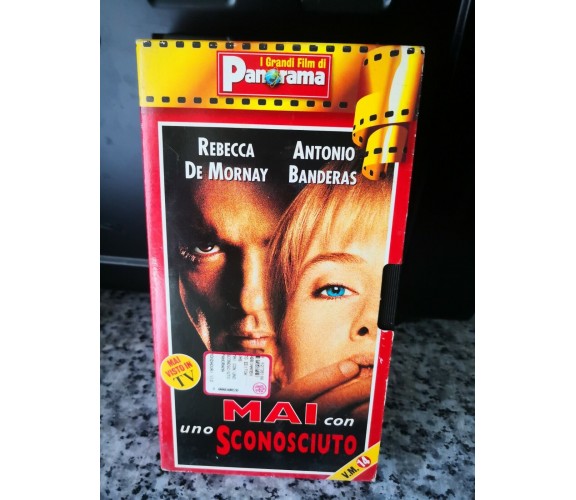 Mai con uno sconosciuto - vhs -1995 - Panorama -F