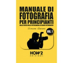 Manuale di fotografia per principianti Vol.1 di Simone Gavana (How2, 2017)