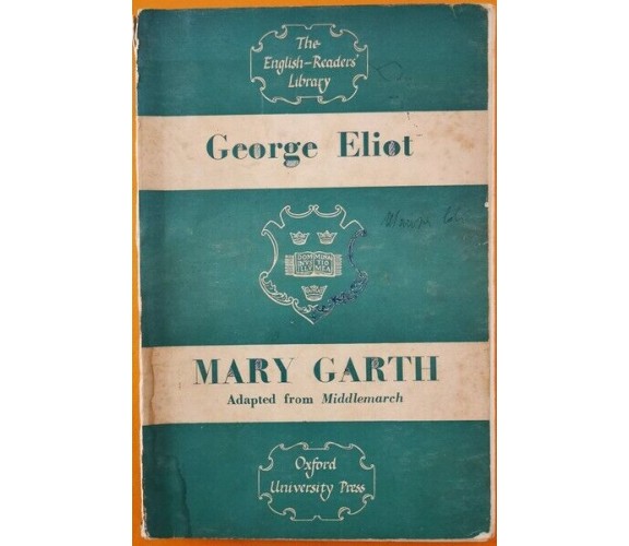 Mary Garth (adopted from Middlemarch)  di George Eliot,  1955 - ER