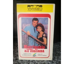 Matrimonio all' Italiana - vhs - 1964 Vivivideo -F