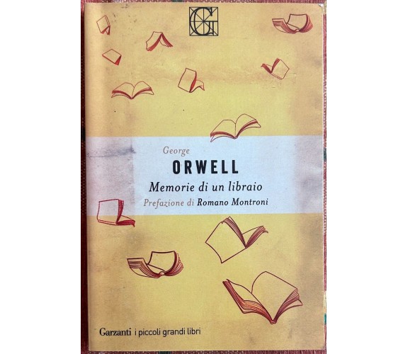 Memorie di un libraio di George Orwell, 2021, Garzanti