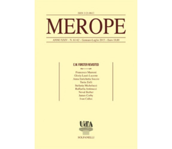 Merope n. 61-62 di Aa.vv., 2015, E.m. Foster Revisited