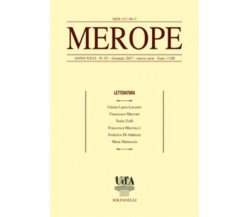 Merope n. 65 di Aa.vv., 2017, E.m. Foster Revisited