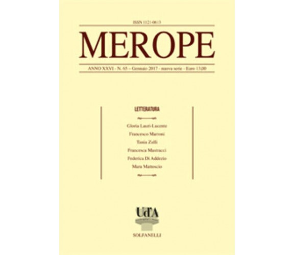 Merope n. 65 di Aa.vv., 2017, E.m. Foster Revisited