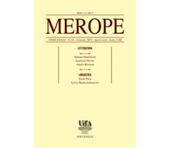 Merope n. 69 di Aa.vv., 2019, E.m. Foster Revisited