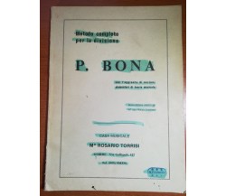 Metodo per la divisione - P. Bona - Alessandro - 1981  - M