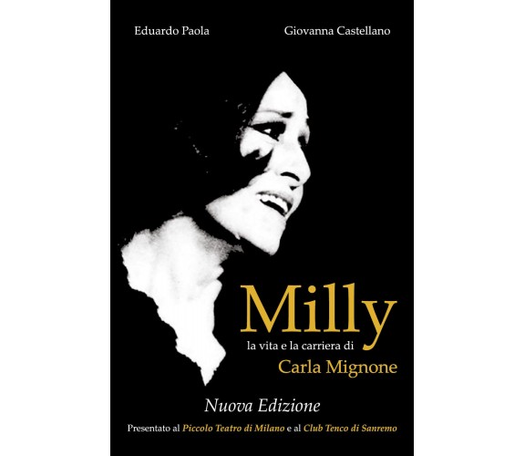 Milly - la vita e la carriera di Carla Mignone  di Eduardo Paola,  2019  -ER