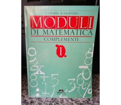  Moduli di matematica.Con complementi. Per la Scuola media 1 di Sandra Linardi-F