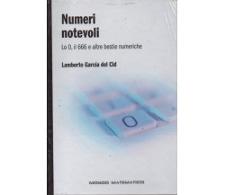 Mondo matematico n. 19 - Numeri notevoli - Lo 0, il 666 e altre bestie numeriche