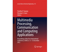 Multimedia Processing, Communication and Computing Applications - Springer, 2015