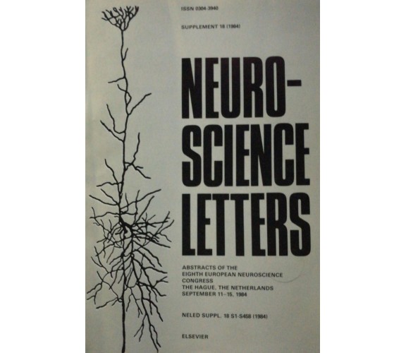 Neuro-Science Letters - Aa. Vv. - 1984 - Elsevier - lo