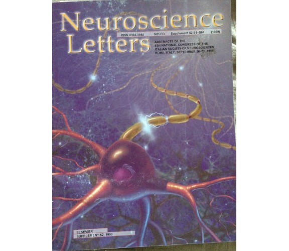 Neuroscience Letters - AA.VV - Elsevier - 1999 -MP