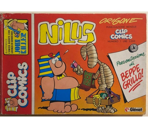 Nilus n. 1 di Origone, 1987, Clip Comics