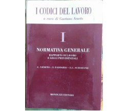 Normativa generale: rapporto di lavoro e leggi previdenziali , Monduzzi Ed. 1994