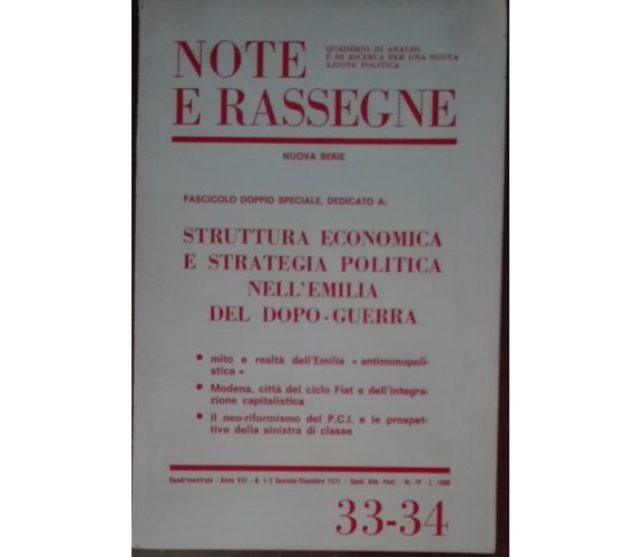 Note e rassegne - AA.VV. - Sempre,1971 - A