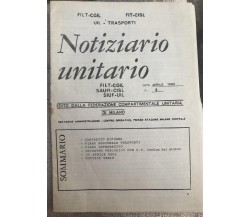 Notiziario unitario n. 2/1980 di Filt-cgil, Fit-cisl, Uil-trasporti,  1980,  Red