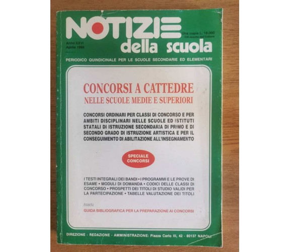 Notizie della scuola n.5 - AA. VV. - 1999 - AR