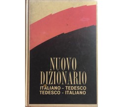 Nuovo dizionario Italiano-tedesco tedesco-italiano	di Sergio Alberti, 1993, Ediz