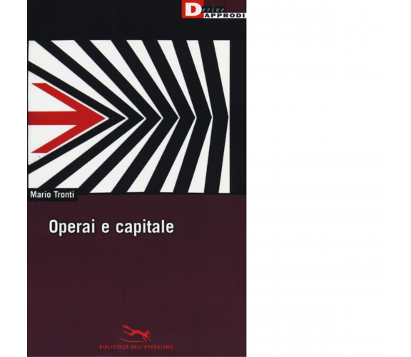 OPERAI E CAPITALE N.E. di MARIO TRONTI - DeriveApprodi editore, 2014