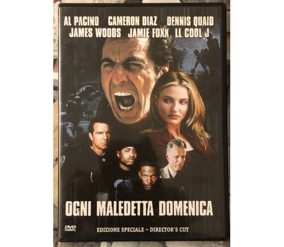 Ogni maledetta domenica - Any Given Sunday Director’s cut DVD di Oliver Stone, 