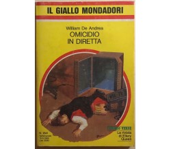 Omicidio in diretta di William De Andrea, 1984, Mondadori