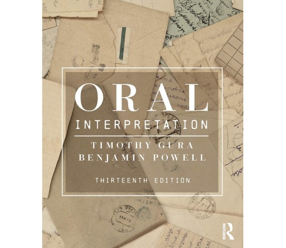 Oral Interpretation - Timothy - Routledge, 2018