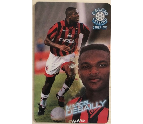 Panini calcio calling cards collection 1997-1998 Desailly INTROVABILE di Aa.vv.,