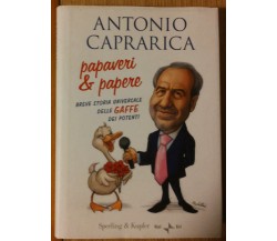 Papaveri & papere - Caprarica - Sperling  & Kupfer,2009 - R