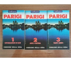 Parigi 1, 2 e 3 GuidExspress - Corriere della Sera - 1992 - AR