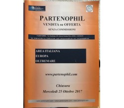 Partenophil vendita su offerta di Anpf,  2017,  Ifsda