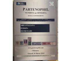 Partenophil vendita su offerta di Anpf,  2018,  Ifsda