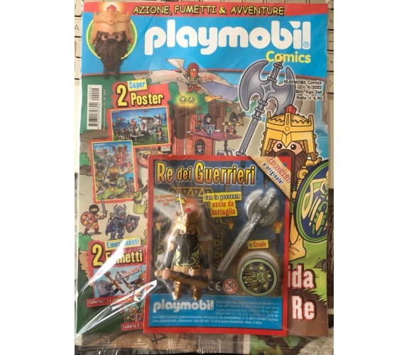 Playmobil Comics 4/2022 Re dei guerrieri+poster di Aa.vv.,  2022,  Playmobil