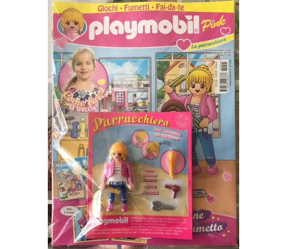 Playmobil Pink n. 5/2022 La parrucchiera di Aa.vv.,  2022,  Playmobil