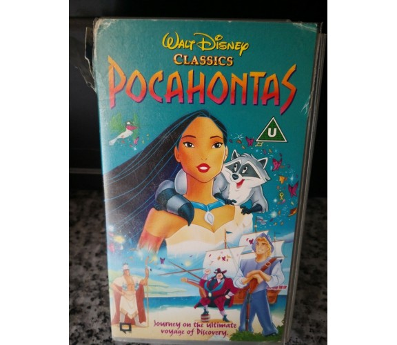 Pocahontas - vhs - Walt Disney -F