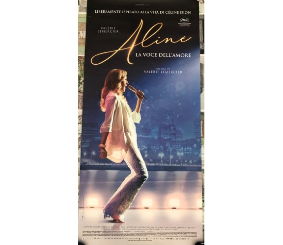 Poster locandina Aline 33x70 cm ORIGINALE da cinema 2021 di Valérie Lemercier