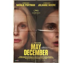 Poster locandina May December 100x140 ORIGINALE da cinema di Todd Haynes, 2023