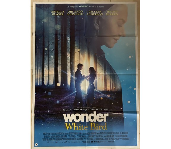 Poster locandina Wonder: White Bird 100x140 ORIGINALE da cinema di Marc Forster