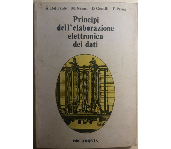 Principi dell’elaborazione elettronica dei dati di Aa.vv.,  1985,  Poseidonia