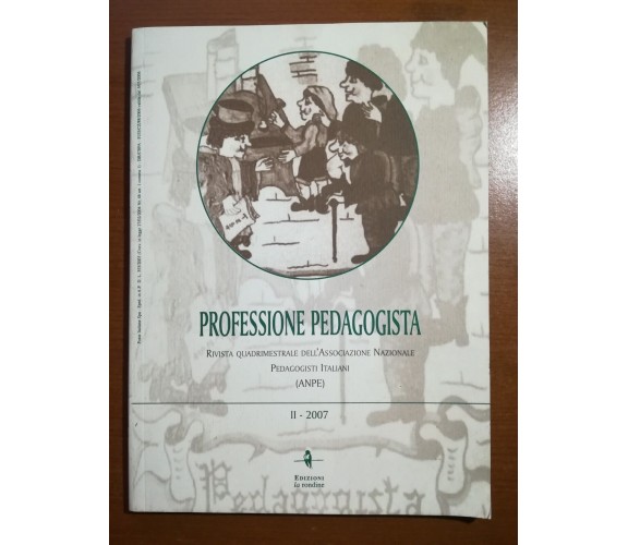 Professione Pedagista - AA.VV. - La rondine - 2007 - M