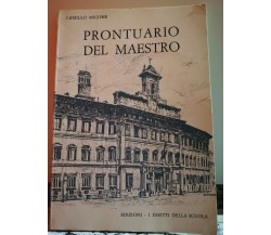  Prontuario del Maestro	 di Camillo Micone,  1963,  I Diritti Della Scuola-F